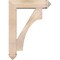 Ekena Millwork Westlake Arts and Crafts Smooth Bracket w/ Offset Brace, Douglas Fir, 7 1/2"W x 30"D x 42"H BKT0806X30X42WTL03SDF - alternate 2